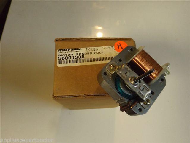 Maytag Microwave 56001338 Motor, Shaded Pole NEW IN BOX Maytag Microwave 56001338 Motor, Shaded Pole NEW IN BOX